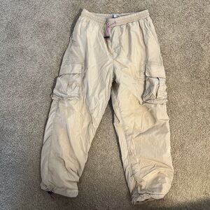 Urban Outfitters tan / beige cargo pants